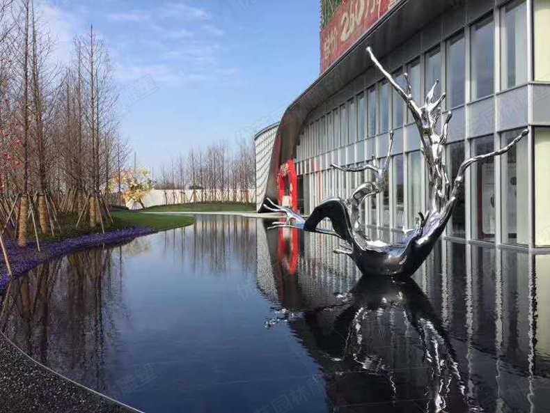 浪花不銹鋼雕塑制作 浪花不銹鋼雕塑制作