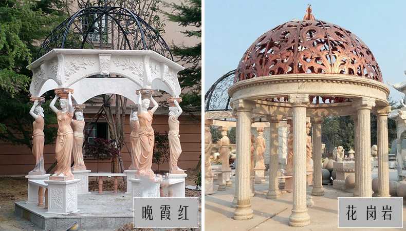 歐式景觀涼亭,大理石涼亭,石雕景觀涼亭 歐式景觀涼亭,大理石涼亭,石雕景觀涼亭
