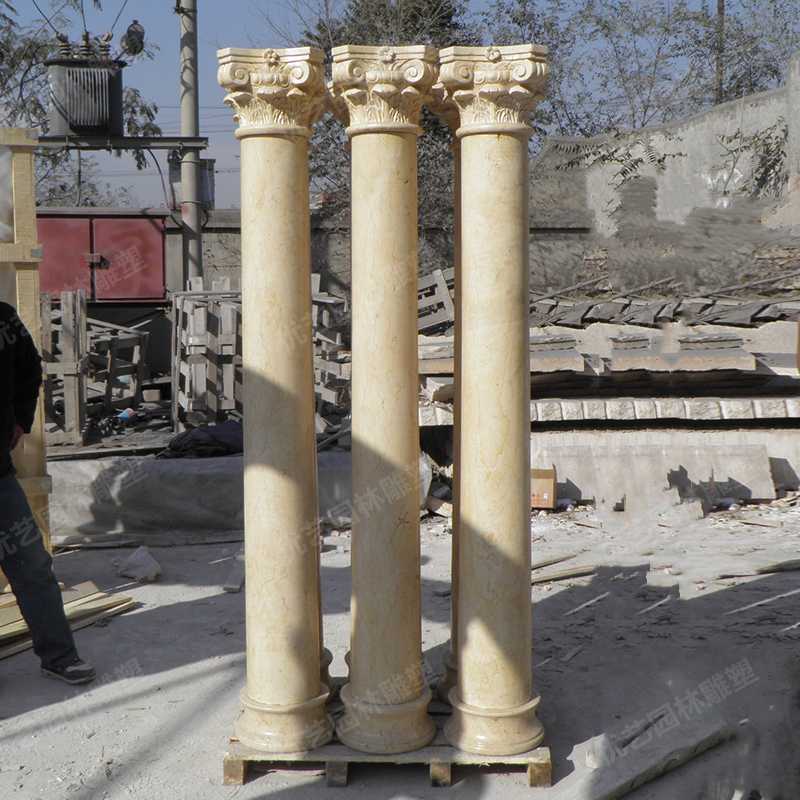 大理石羅馬柱，石材羅馬柱